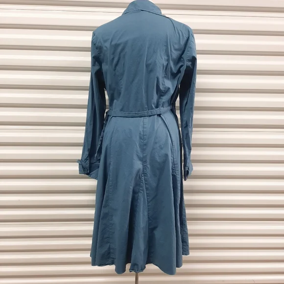 Vintage Metrostyle Womens Dress Size 12 Blue Retro - Picture 2 of 7